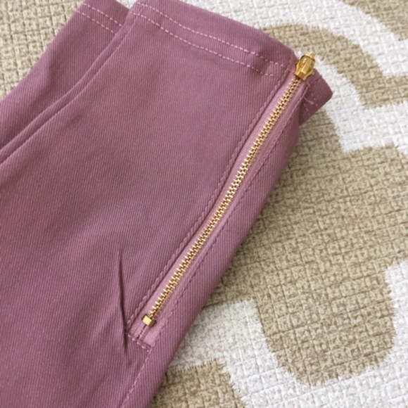 🛍 Pink Moto Pull-On Ponte Pants - Picture 4 of 5
